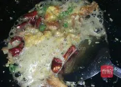 Illustration of spicy fried rice noodles 3