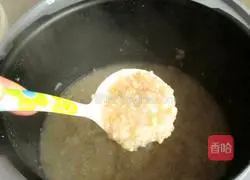 Double rice wheat kernel porridge recipe 4