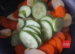 Illustration of how to make multigrain vegetarian burgers 9