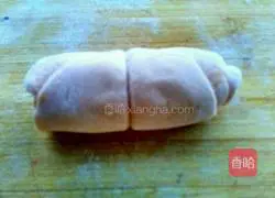 Green vegetables Illustration of how to make Hanamaki 5