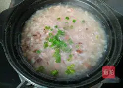 Illustration of how to make shrimp and mushroom casserole porridge 6