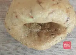 Illustration of how to make brown sugar wowotou 5