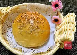 Illustration of how to make hamburger embryos (meal buns) 16