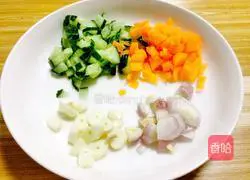 Illustration of how to make delicious baked rice 1