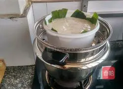 Illustration of how to make rice cakes with fermented rice wine 13