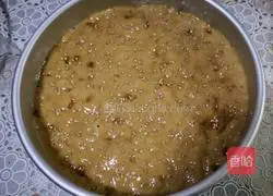 Illustration of how to make jujube brown sugar cake 9