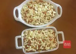 Illustration of how to make baked Italian alphabet pasta with tomatoes and shrimps 8