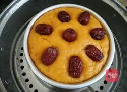 Illustration of how to make pumpkin hair cake 8