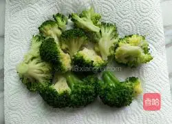 Illustration of how to make broccoli cheese rice balls 7