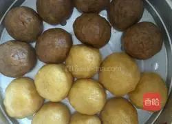 Illustration of how to make brown sugar wowotou 7