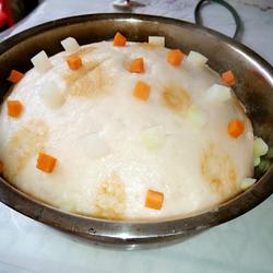 Brown sugar strawberry steamed cake