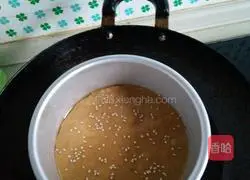 Illustration of how to make brown sugar cake 8