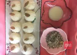 Illustration of how to make cheese rice balls 11