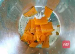 Pumpkin Hair Cake Illustration of how to do it 6