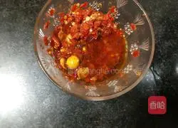 Illustration of how to make braised noodles with stuffed meat 4