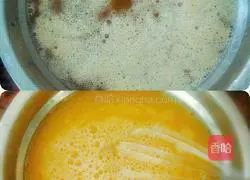 Illustration of how to make red date hair cake 4