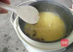 Illustration of how to make millet, red dates and white fungus porridge 6