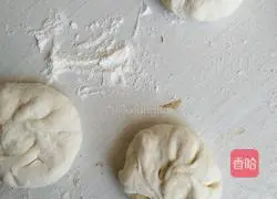 Illustration of how to make bean paste rolls 2
