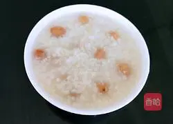 Illustration of how to make peanut rice porridge 5