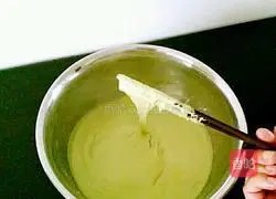 Milk matcha hair cake recipe illustration 4