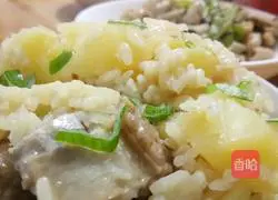 Illustration of how to make braised rice with potatoes and pork ribs 7