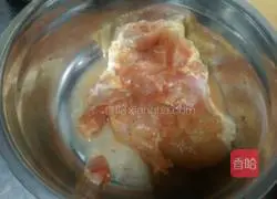 Spicy Illustration of how to make chicken drumstick burger 2