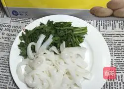 Egg-filled rice noodles Illustration of how to do it 3