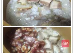 Illustration of how to make claypot rice 3