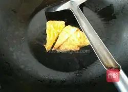 Illustration of how to make fried hair cake 6