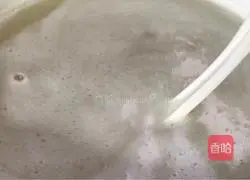 Illustration of how to make mulberry and millet porridge 3