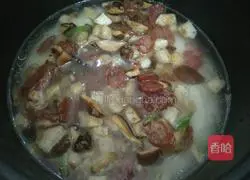 Illustration of how to make braised rice with cured fruit pulp 6