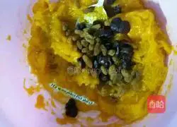 Illustration of how to make pumpkin hair cake 3