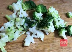 Illustration of how to make black fungus and millet porridge 5