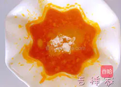 Illustration of how to make pumpkin hair cake 2