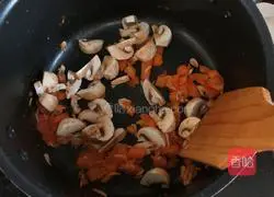  Illustration of how to make tomato and mushroom pearl noodles 11