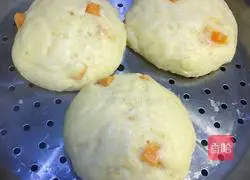 Illustration of how to make pumpkin hair cake 6