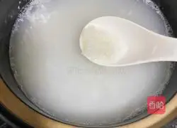 Illustration of how to make fish ball and abalone porridge 4