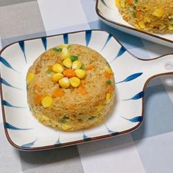 Braised pork ribs and vegetables with rice