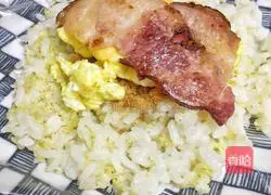 Illustration of how to make millet cheese rice balls 6