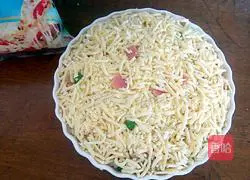 Illustration of Bacon and Corn Sausage Baked Rice 14