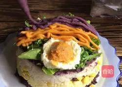 Illustration of how to make a good harvest birthday cake 10