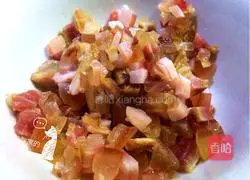 Illustration of how to cook peas and rice 1