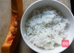 Pumpkin Baked Rice Recipe Illustration 1