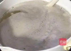 Illustration of how to make yam and sweet potato porridge 3