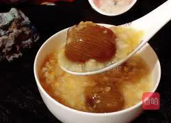 Illustration of how to make candied date and wheat porridge 11