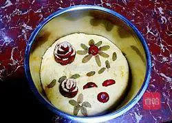 Milk Brown Sugar Bean Paste Corn Hair Cake Recipe Illustration 9