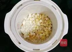 Illustration of how to make spleen and stomach porridge (baby food supplement) 5