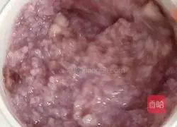 Purple Sweet Potato Fruit Porridge (Baby Complementary Food) Recipe Illustration 11