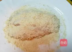 Illustration of how to make cheese chicken fillet fried box 10