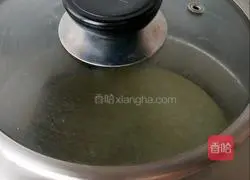 Illustration of how to make mung bean flour cake 4